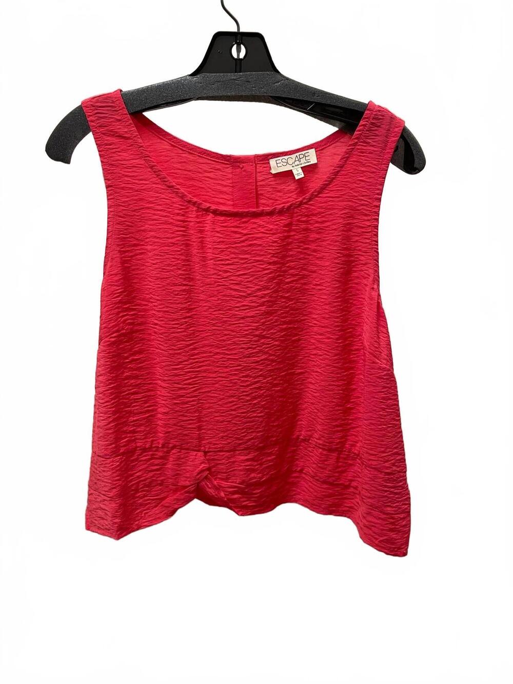 NEW ESCAPE BY HABITAT women's regatta button back tank top in punch